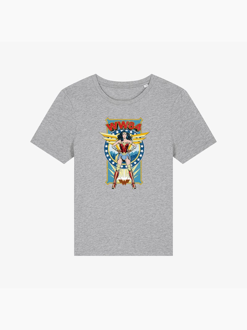 T-shirt Femme - WONDER WOMAN 84 Gris chiné - Kiabi