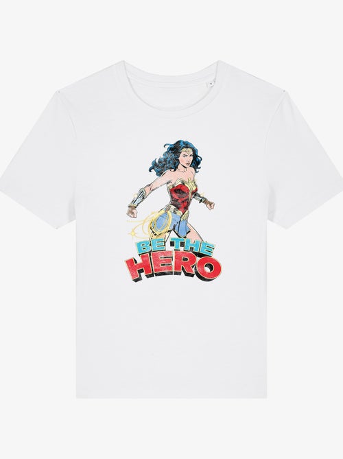 T-shirt Femme - WONDER WOMAN BE THE HERO 2 - Kiabi T-shirt Femme - WONDER WOMAN BE THE HERO 2 - Kiabi