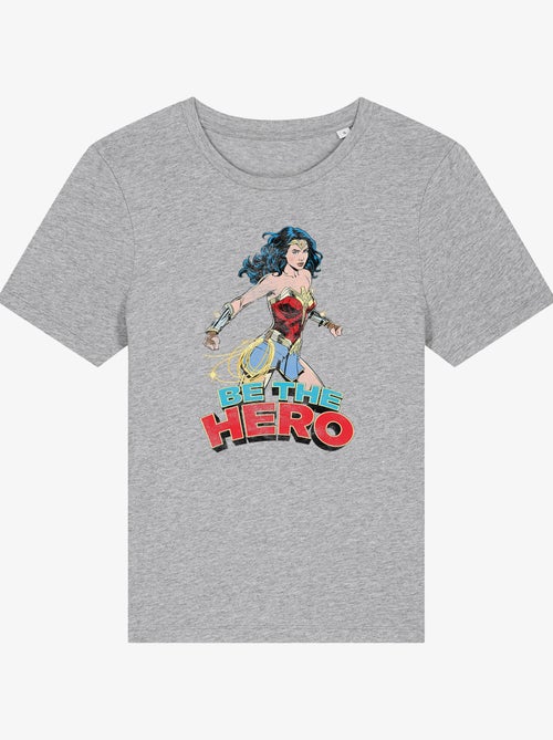 T-shirt Femme - WONDER WOMAN BE THE HERO 2 - Kiabi T-shirt Femme - WONDER WOMAN BE THE HERO 2 - Kiabi