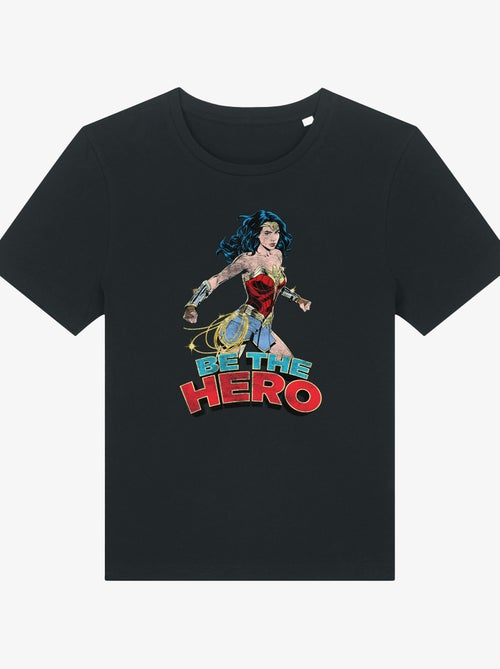 T-shirt Femme - WONDER WOMAN BE THE HERO 2 - Kiabi T-shirt Femme - WONDER WOMAN BE THE HERO 2 - Kiabi