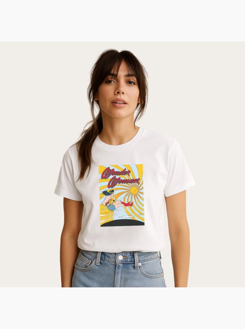 T-shirt Femme - WONDER WOMAN FLYING - Kiabi T-shirt Femme - WONDER WOMAN FLYING - Kiabi