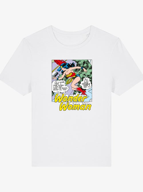 T-shirt Femme - WONDER WOMAN I DO KNOW TROUBLE WHEN I SEE IT - Kiabi T-shirt Femme - WONDER WOMAN I DO KNOW TROUBLE WHEN I SEE IT - Kiabi