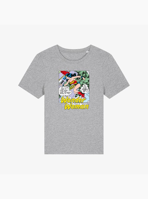 T-shirt Femme - WONDER WOMAN I DO KNOW TROUBLE WHEN I SEE IT - Kiabi T-shirt Femme - WONDER WOMAN I DO KNOW TROUBLE WHEN I SEE IT - Kiabi