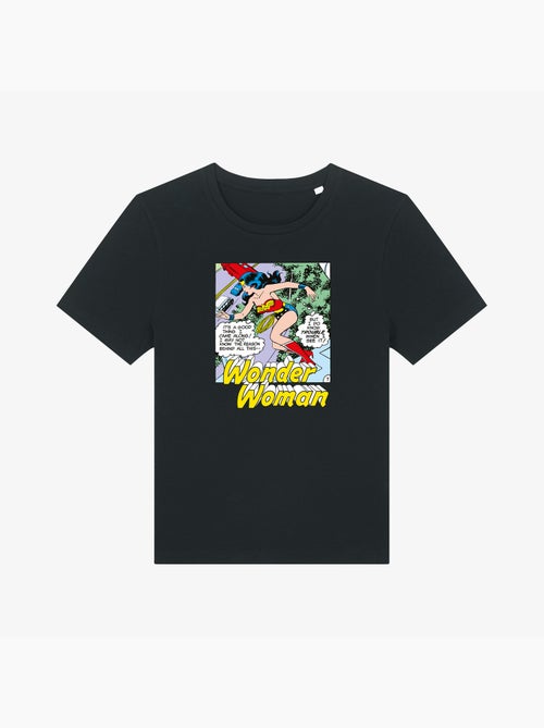 T-shirt Femme - WONDER WOMAN I DO KNOW TROUBLE WHEN I SEE IT - Kiabi T-shirt Femme - WONDER WOMAN I DO KNOW TROUBLE WHEN I SEE IT - Kiabi