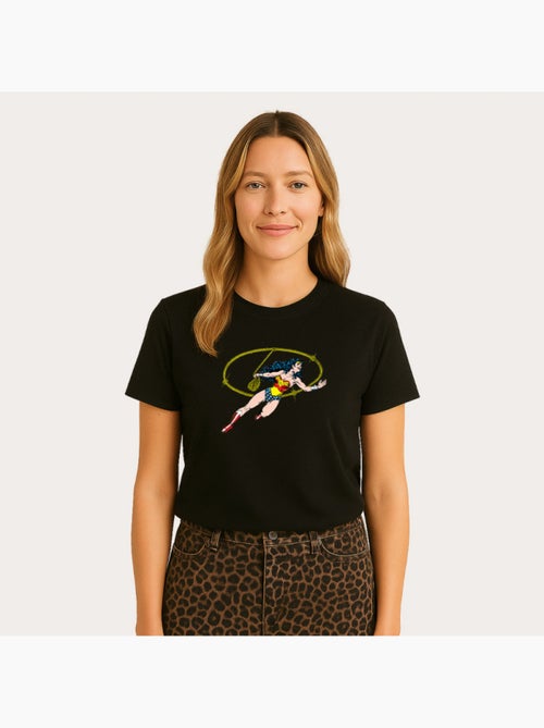 T-shirt Femme - WONDER WOMAN LASSO OF TRUTH - Kiabi