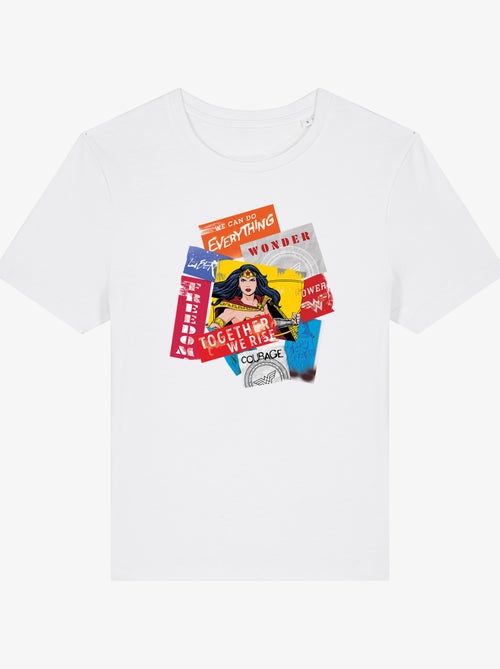 T-shirt Femme - WONDER WOMAN TOGETHER WE RISE - Kiabi T-shirt Femme - WONDER WOMAN TOGETHER WE RISE - Kiabi
