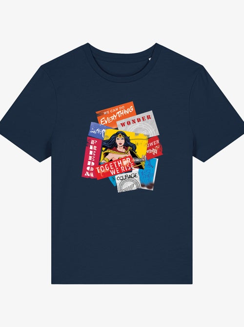 T-shirt Femme - WONDER WOMAN TOGETHER WE RISE - Kiabi T-shirt Femme - WONDER WOMAN TOGETHER WE RISE - Kiabi