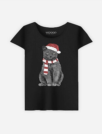 T-shirt Femme - XMAS CAT
