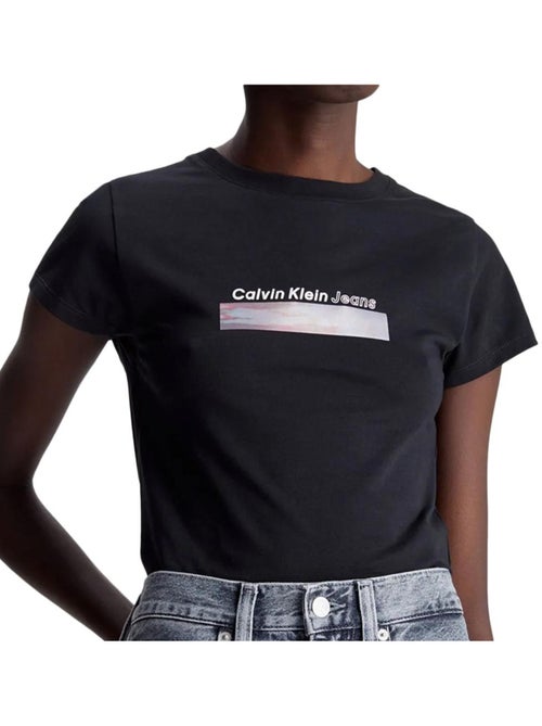T-shirt Femme Calvin Klein Jeans - L - Kiabi T-shirt Femme Calvin Klein Jeans - L - Kiabi