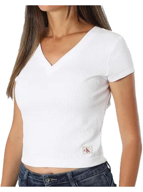 T-Shirt Femme Calvin Klein Jeans - Kiabi T-Shirt Femme Calvin Klein Jeans - Kiabi