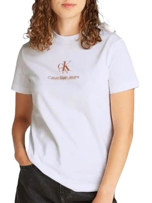 T-Shirt Femme Calvin Klein Jeans - Kiabi T-Shirt Femme Calvin Klein Jeans - Kiabi
