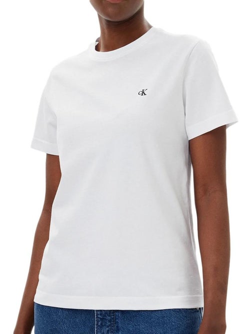 T-Shirt Femme Calvin Klein Jeans - Kiabi T-Shirt Femme Calvin Klein Jeans - Kiabi