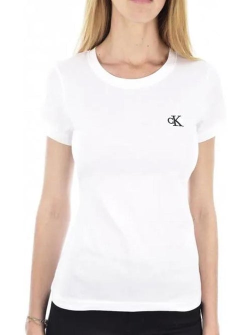 T-Shirt Femme Calvin Klein Jeans - Kiabi T-Shirt Femme Calvin Klein Jeans - Kiabi