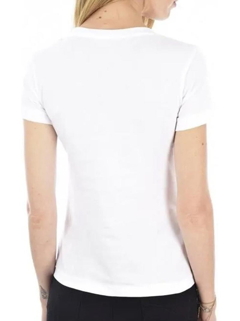 T-Shirt Femme Calvin Klein Jeans Blanc - Kiabi