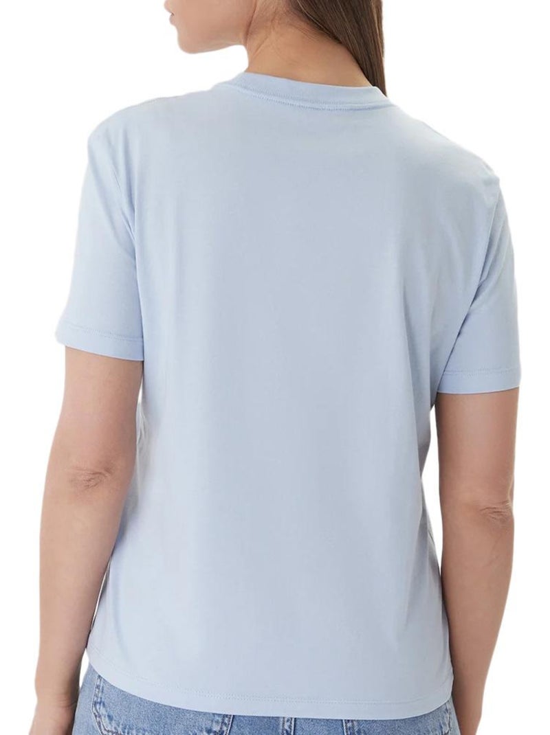 T-Shirt Femme Calvin Klein Jeans Bleu clair - Kiabi