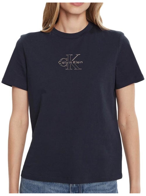 T-Shirt Femme Calvin Klein Jeans - Kiabi T-Shirt Femme Calvin Klein Jeans - Kiabi