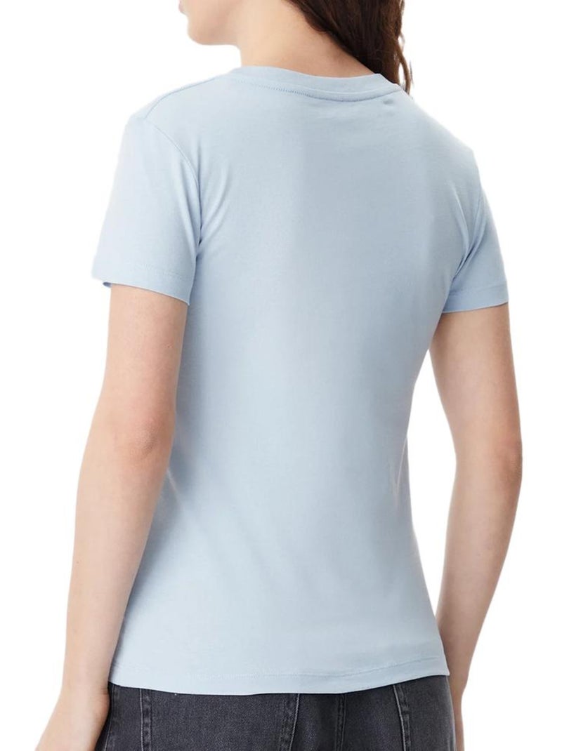 T-shirt femme calvin klein jeans Bleu - Kiabi