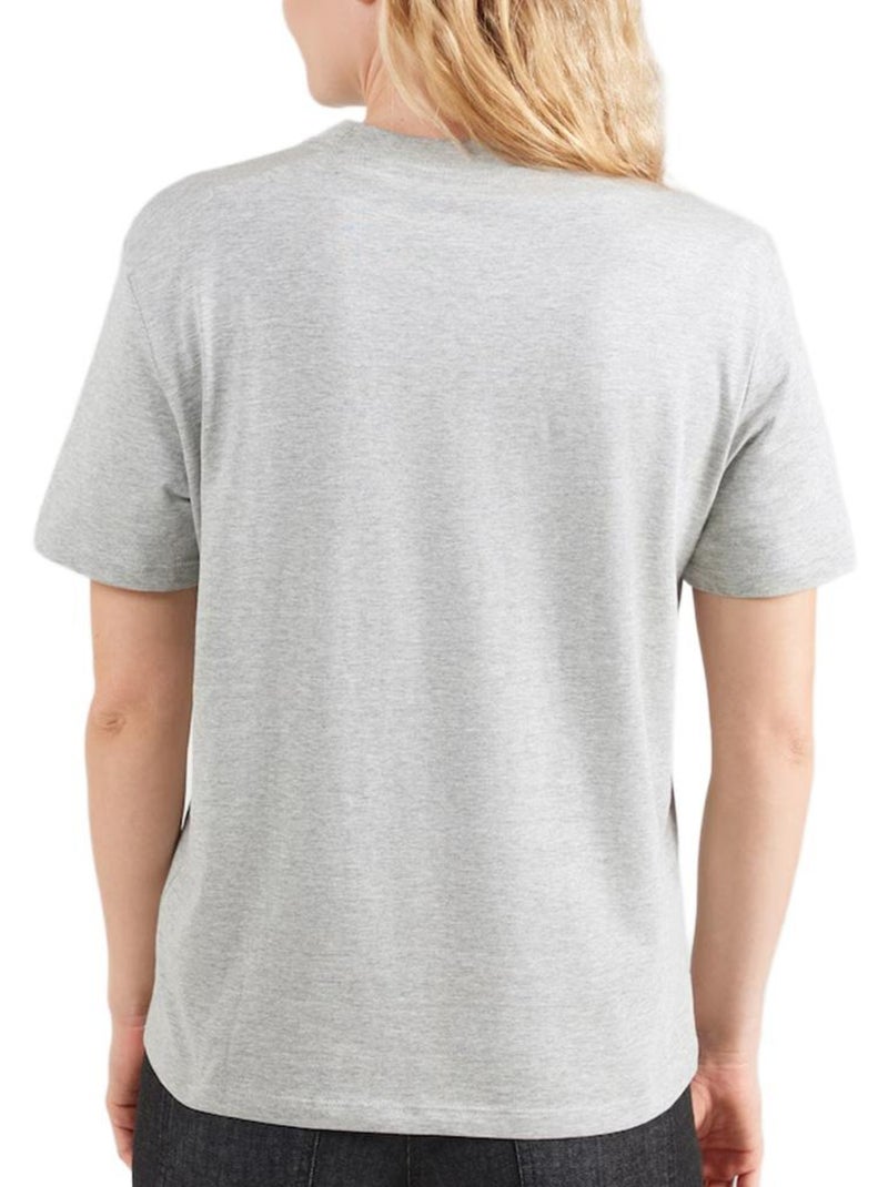 T-shirt femme calvin klein jeans Gris Argenté - Kiabi
