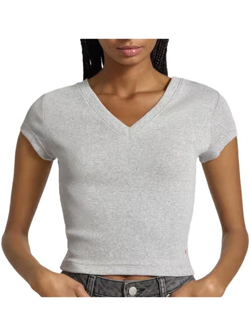 T-Shirt Femme Calvin Klein Jeans - Kiabi T-Shirt Femme Calvin Klein Jeans - Kiabi