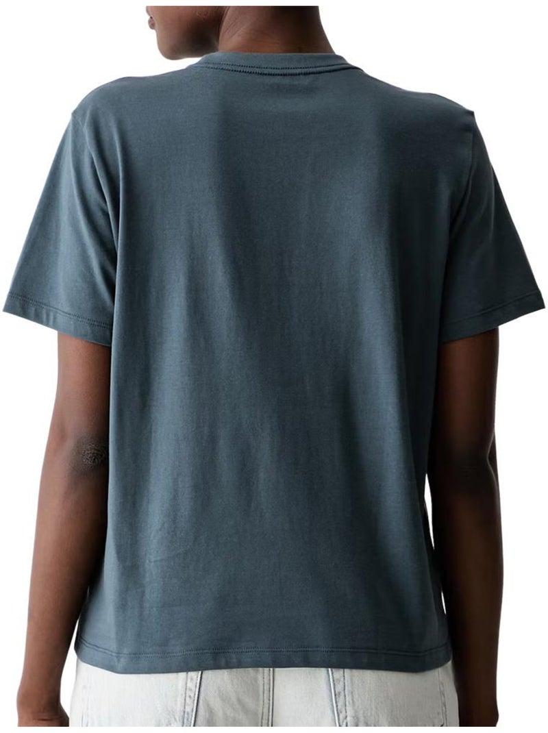 T-shirt femme calvin klein jeans Gris Argenté - Kiabi