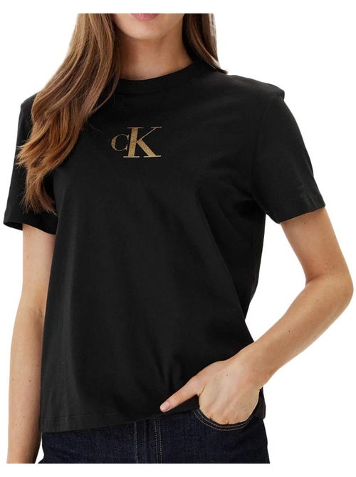 T-shirt femme calvin klein jeans - Kiabi