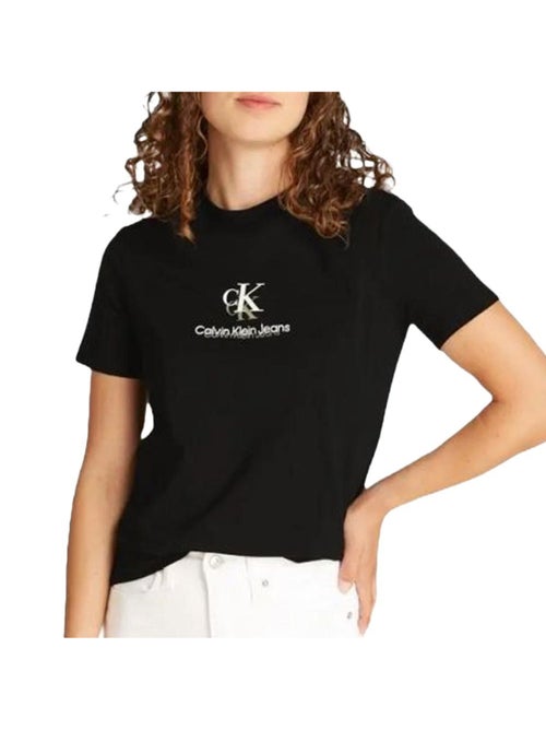 T-Shirt Femme Calvin Klein Jeans - Kiabi T-Shirt Femme Calvin Klein Jeans - Kiabi