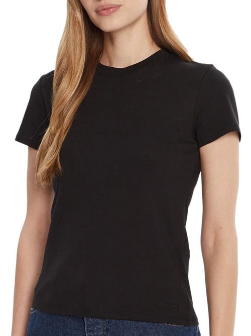 T-Shirt Femme Calvin Klein Jeans - Kiabi T-Shirt Femme Calvin Klein Jeans - Kiabi