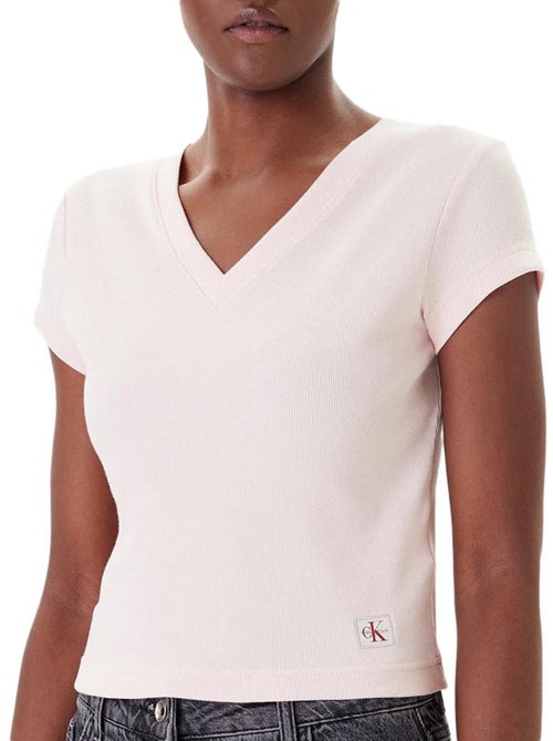 T-Shirt Femme Calvin Klein Jeans - Kiabi T-Shirt Femme Calvin Klein Jeans - Kiabi
