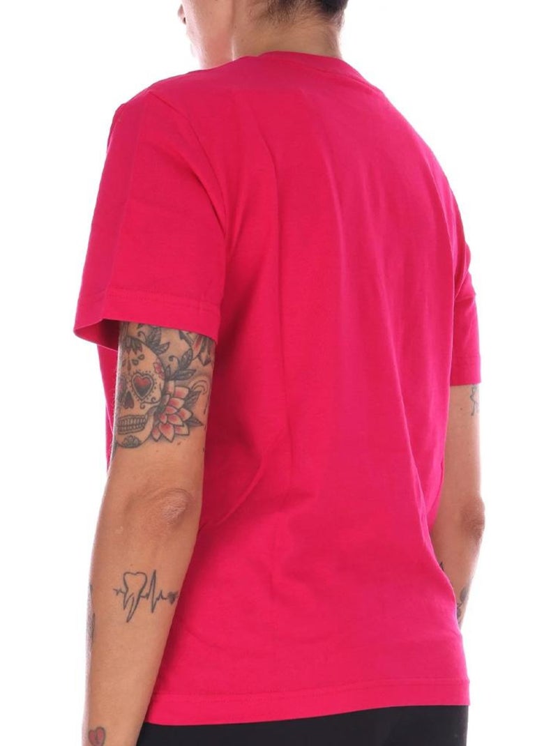 T-Shirt Femme Calvin Klein Jeans Rose - Kiabi