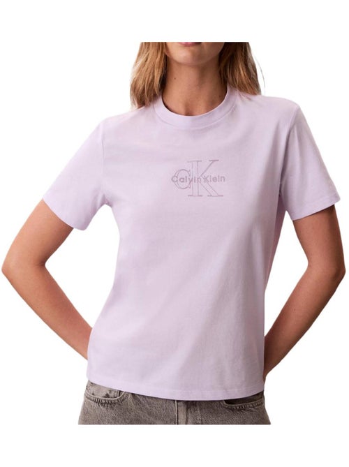 T-Shirt Femme Calvin Klein Jeans - Kiabi T-Shirt Femme Calvin Klein Jeans - Kiabi
