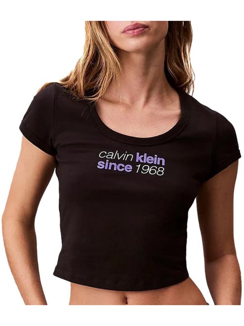 T-Shirt Femme Calvin Klein - Kiabi T-Shirt Femme Calvin Klein - Kiabi