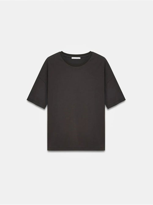 T-shirt femme en coton à col rond dilvin - Kiabi T-shirt femme en coton à col rond dilvin - Kiabi