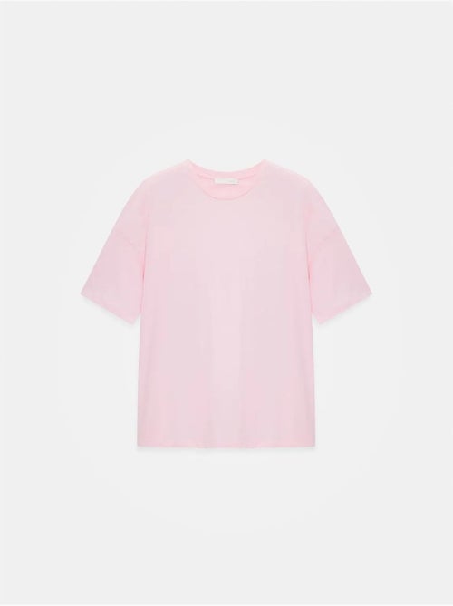 T-shirt femme en coton à col rond dilvin - Kiabi