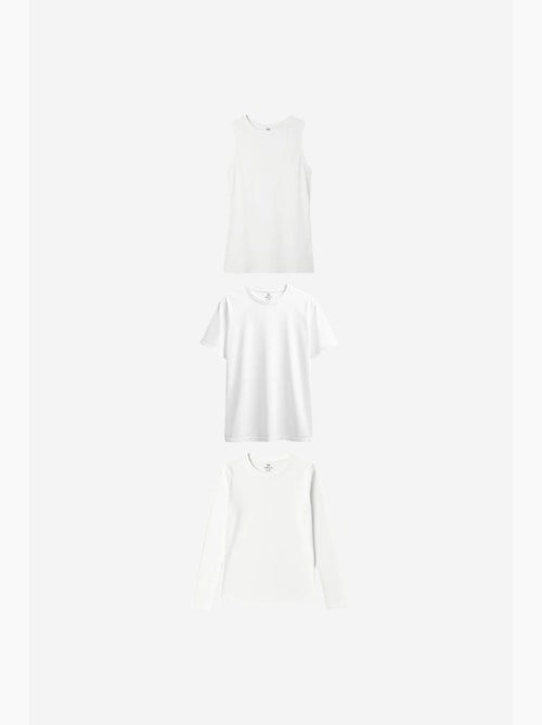T-shirt femme en coton et élasthanne tommy - Kiabi