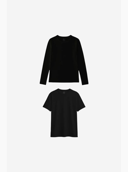 T-shirt femme en coton et élasthanne tommy - Kiabi