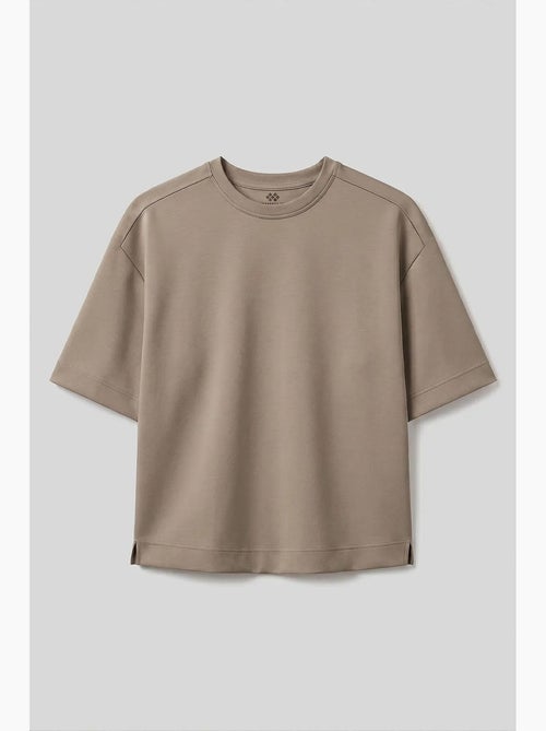 T-shirt femme en mélange de viscose tommy - Kiabi T-shirt femme en mélange de viscose tommy - Kiabi