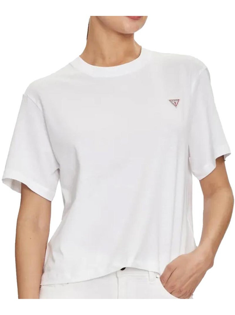 T-shirt femme guess Blanc - Kiabi