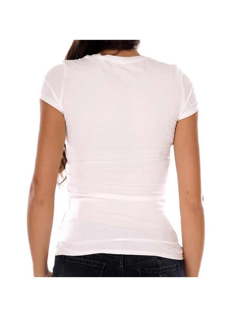 T-shirt femme guess Blanc - Kiabi