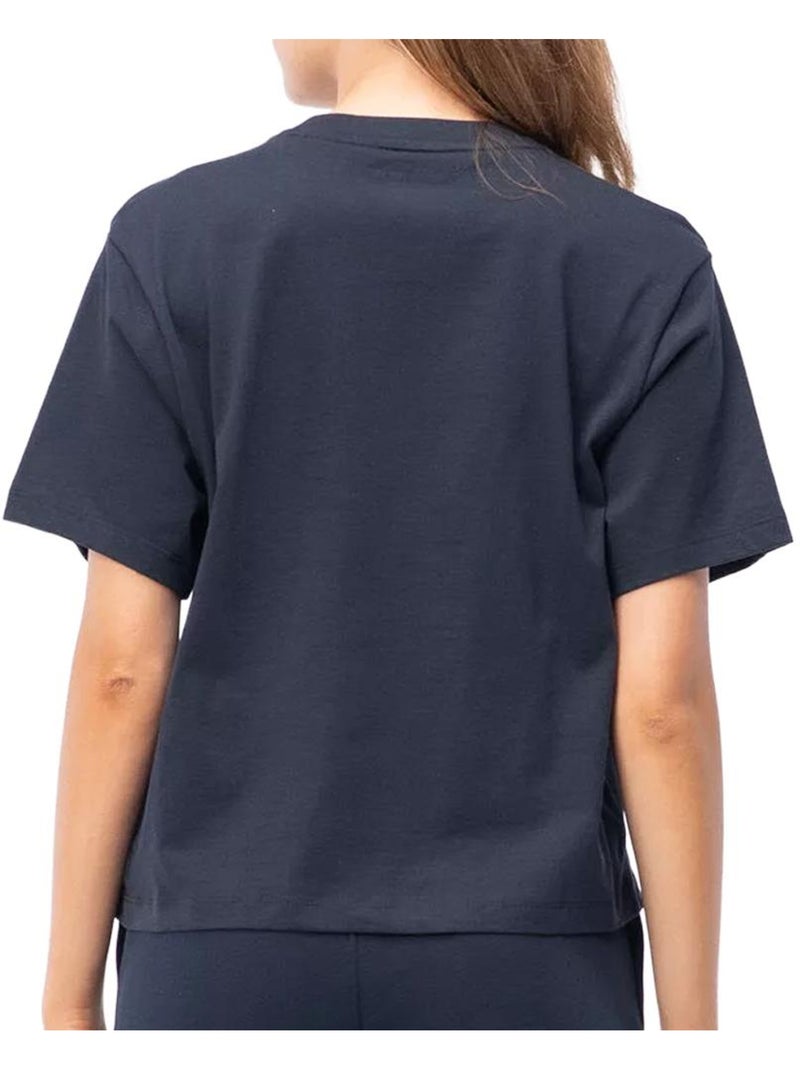 T-Shirt Femme Guess Bleu - Kiabi