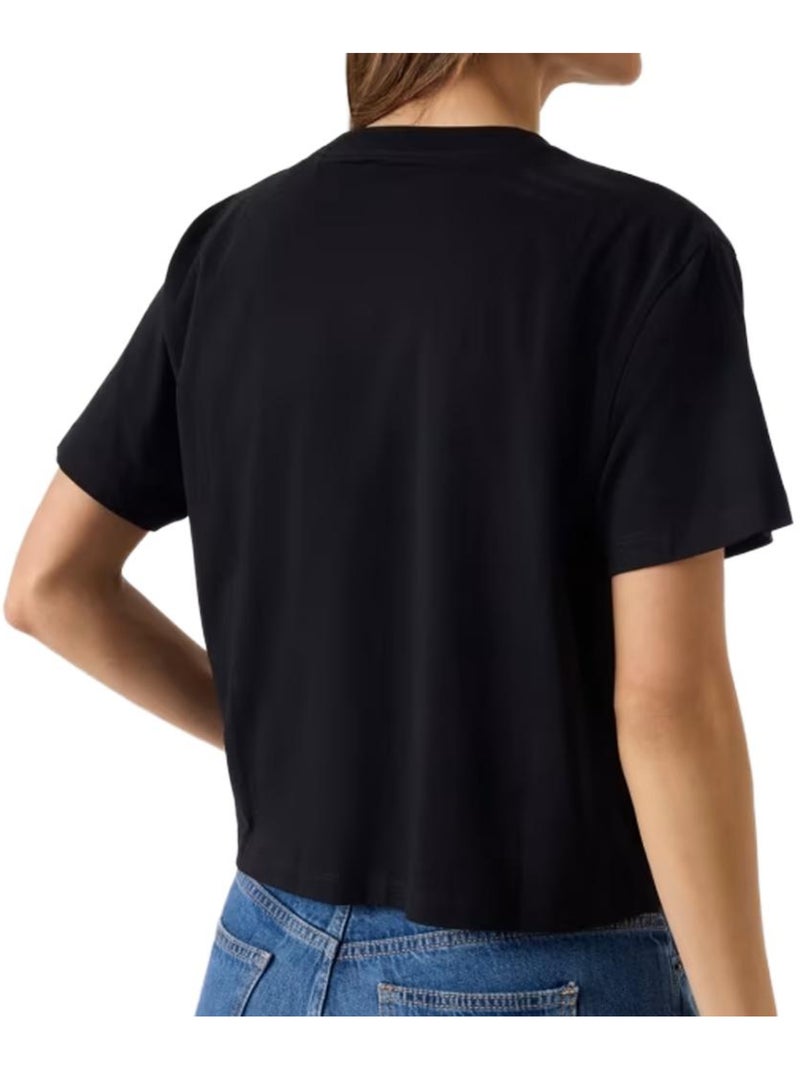 T-shirt femme guess Noir - Kiabi