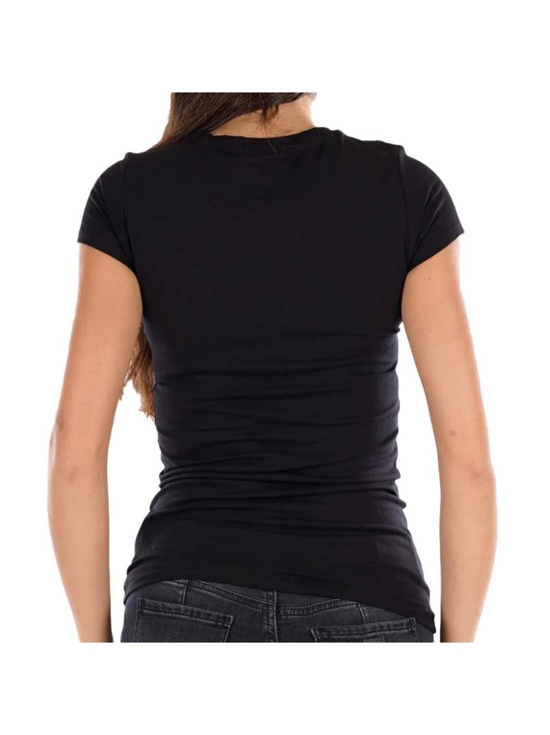 T-shirt femme guess Noir - Kiabi
