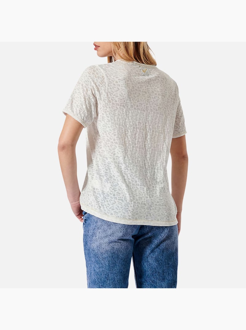 T-Shirt Femme Kaporal Blanc - Kiabi