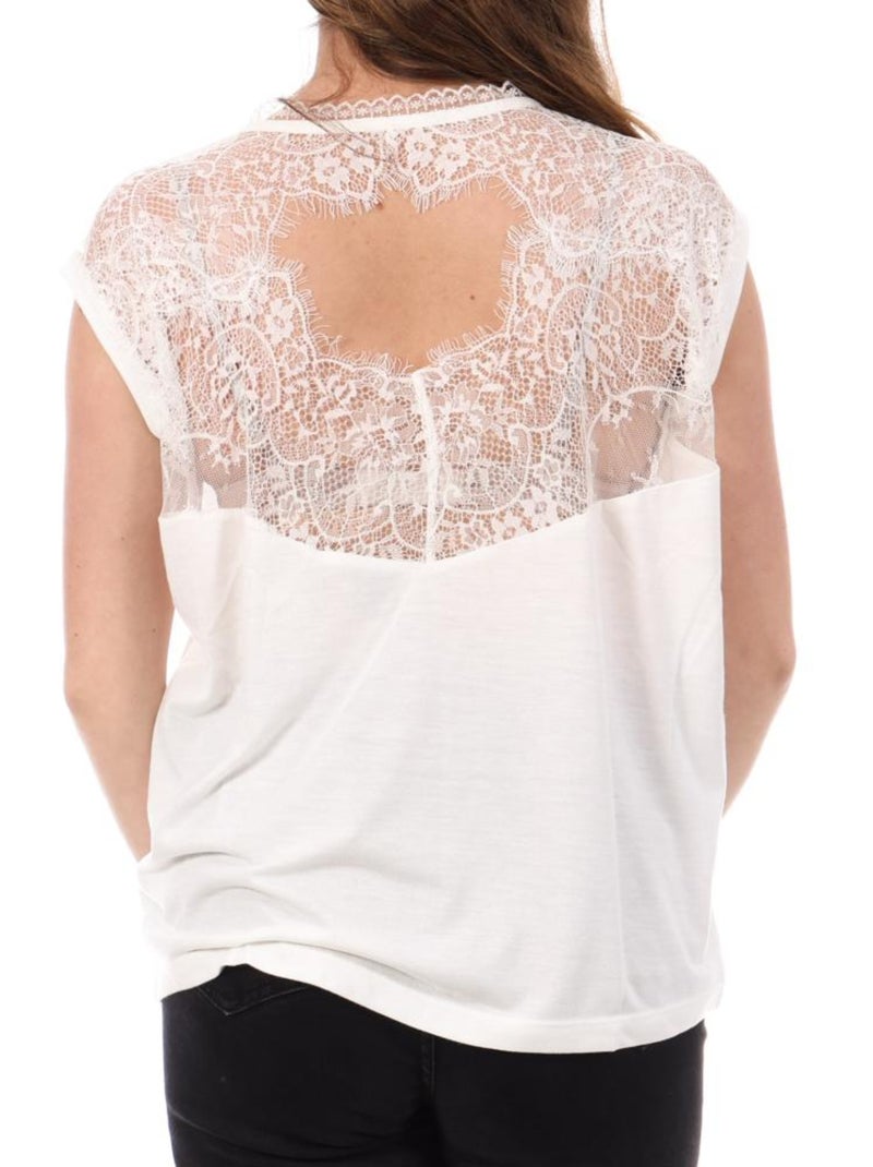 T-Shirt Femme Kaporal Blanc - Kiabi