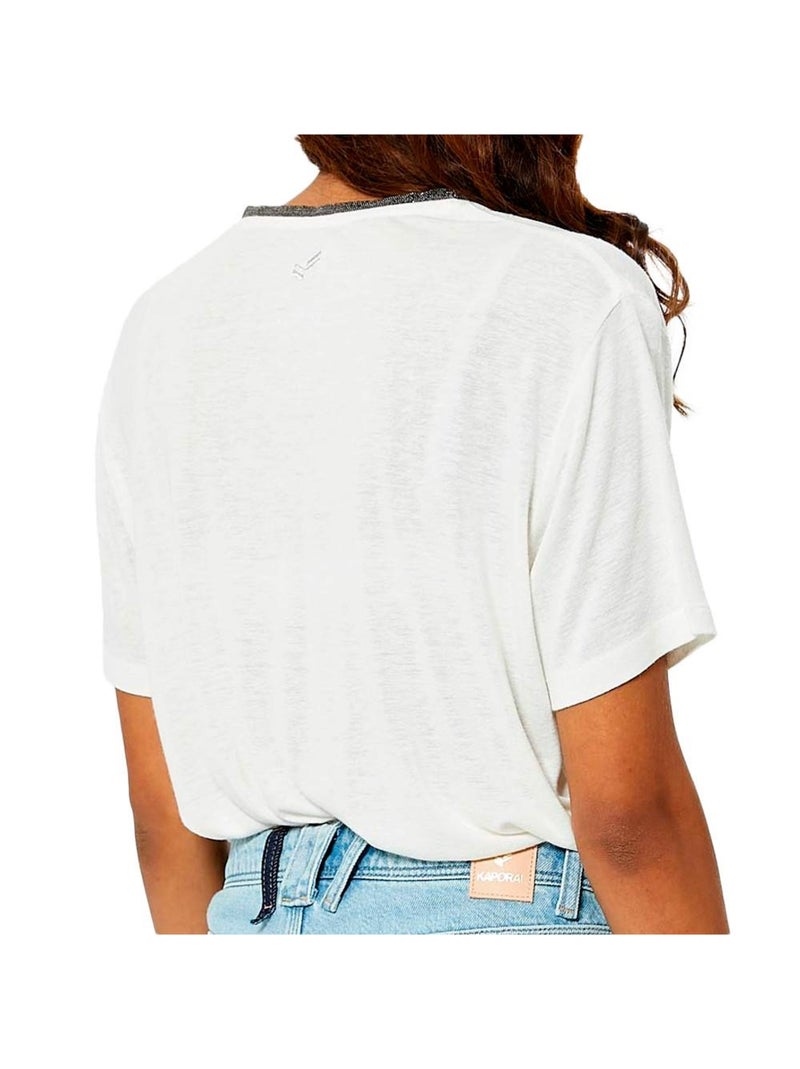 T-shirt Femme Kaporal Blanc - Kiabi