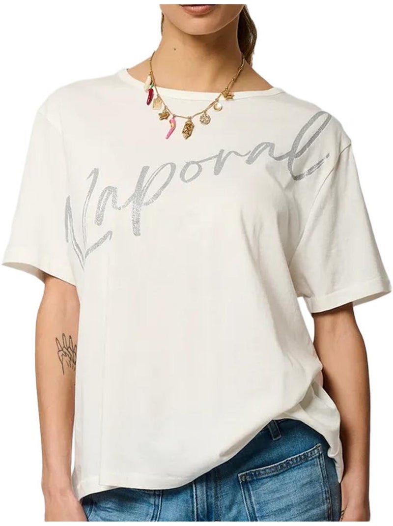 T-Shirt Femme Kaporal Blanc - Kiabi