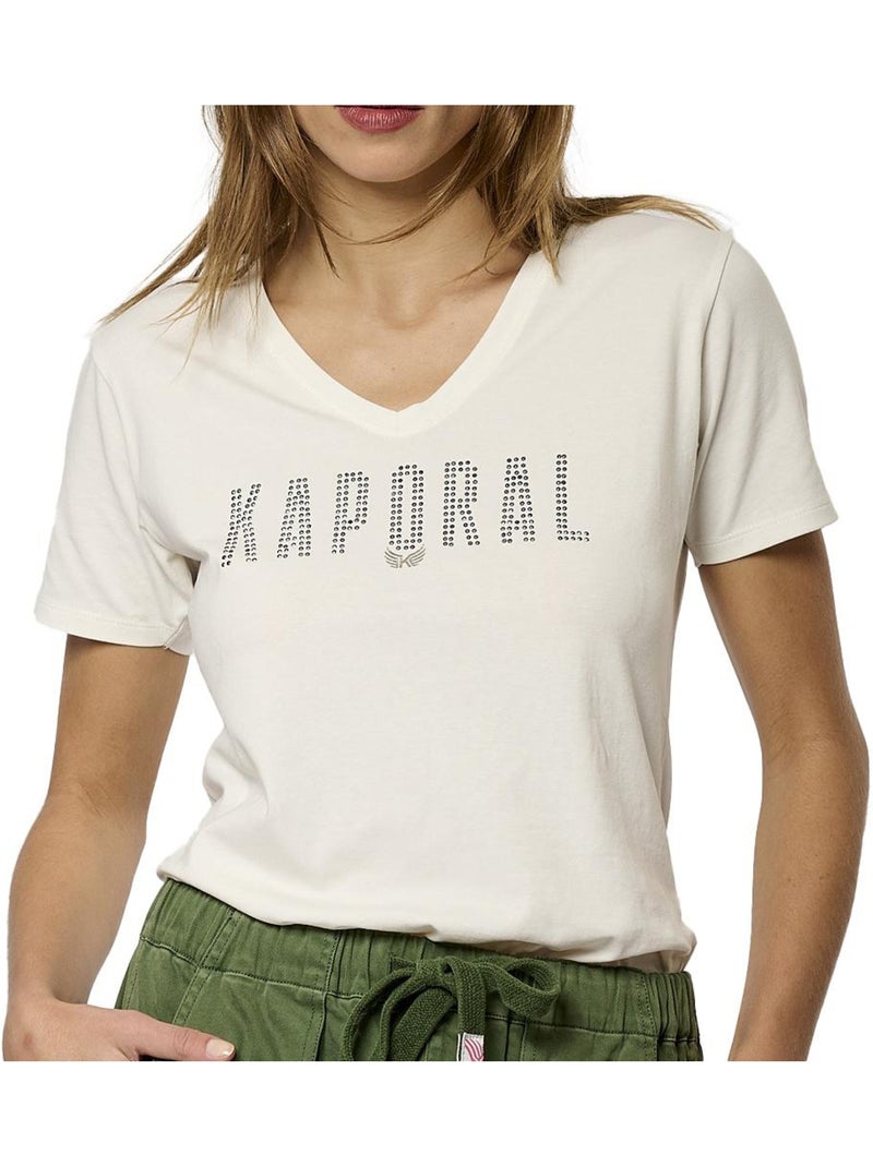 T-shirt Femme Kaporal Blanc - Kiabi