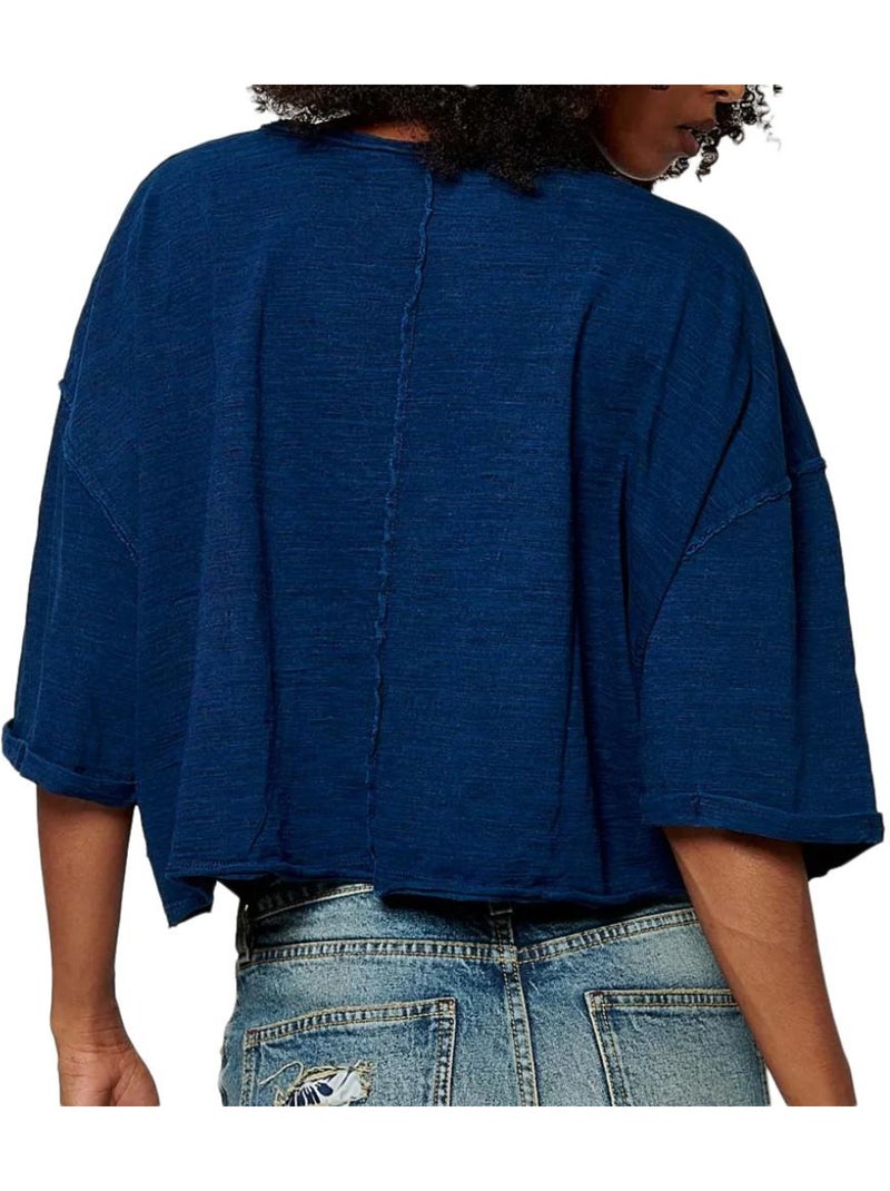 T-Shirt Femme Kaporal Bleu - Kiabi