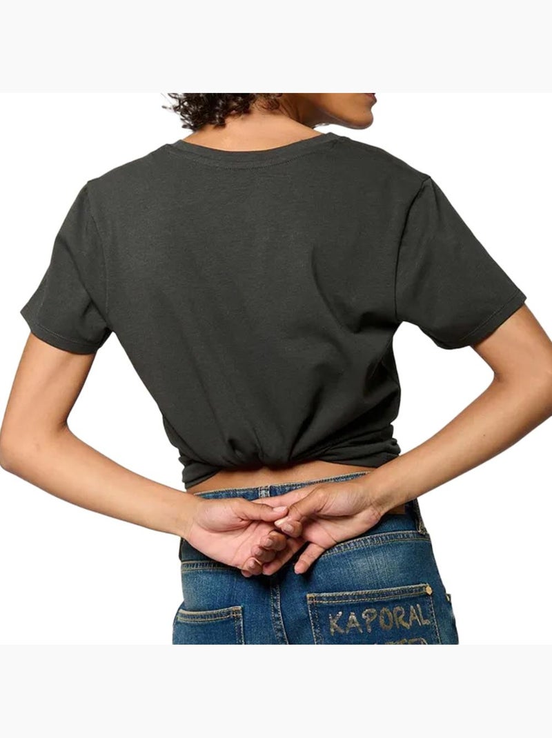 T-shirt Femme Kaporal Gris Argenté - Kiabi