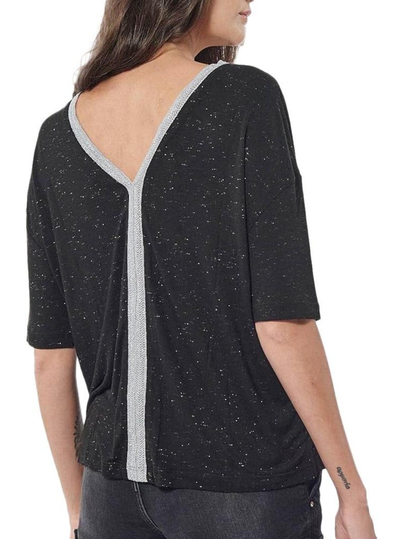 T-Shirt Femme Kaporal Noir - Kiabi