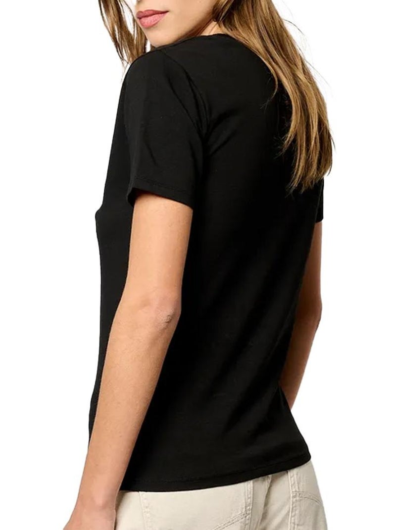 T-shirt Femme Kaporal Noir - Kiabi